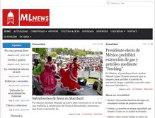 Tablet Screenshot of metrolatinousa.com